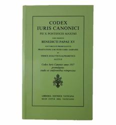 Immagine di Codex Iuris Canonici Anno 1917 Pii X Pontificis Maximi Iussu Digestus Benedicti Papae XV Auctoritate Promulgatus