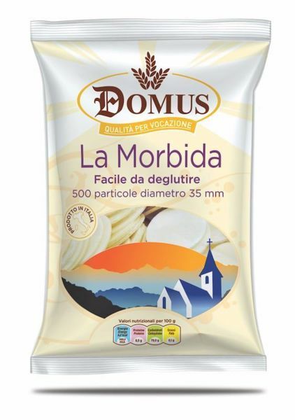 Picture of Easy to swallow soft Hosts La Morbida diam. 35 mm (1,38 inch), h. 1 mm, 500 pcs Sacramental Altar Bread