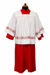 Picture of Cassock and Surplice for Altar Boy and Altar Girl  red black Polyester Tunic Alb