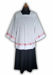 Picture of Cassock and Surplice for Altar Boy and Altar Girl  red black Polyester Tunic Alb