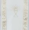 Picture of Flared Boys Communion Tunic with golden trim scapular and Chalice