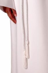 Picture of White Cincture with Tassel for First Communion Tunic dress