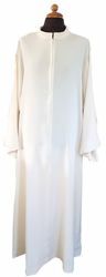 Picture of Ultra-light Priestly Alb with turned Collar Polyester Liturgical Tunic