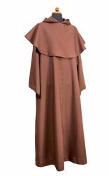 Picture of Franciscan Priestly Alb with cloak Polyester Liturgical Tunic