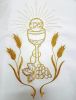 Picture of Chasuble | Square roll collar | Chalice, Grapes, Spikes | Polyester