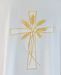 Imagen de Casulla litúrgica bordado oro plata Poliéster fino Marfil Morado Rojo Verde