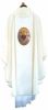 Picture of Ivory Marian Chasuble | Roll collar | Printed | Polyester
