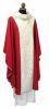 Picture of Chasuble | Roll collar | With scapular, laminated trim | Polyester