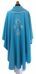 Picture of Marian Liturgical Chasuble Polyester Light Blue Ivory