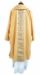 Picture of Deacon Liturgical Dalmatic front and back Stole Gold Polyester