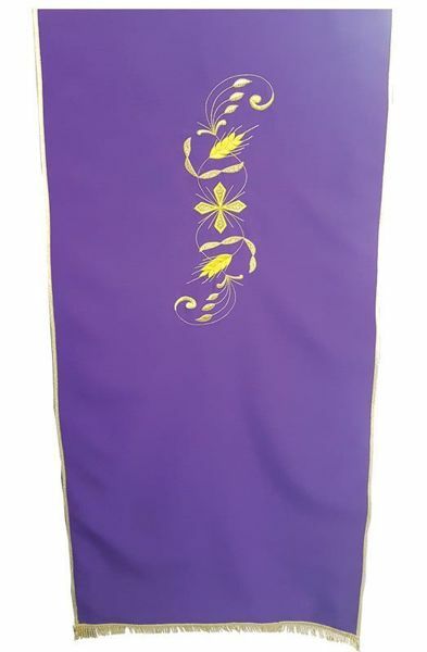 Picture of Lectern Cover 250x50 cm embroidered Cross Drops