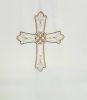 Immagine di Coprileggio Chiesa ricamo Croce Fiore 250x50 cm