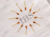 Picture of White cotton embroidered Sacred Linens IHS