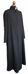 Imagen de Sotana litúrgica Clérigo negra botones de plástico de Tejido Vatican Poliéster Vestido Talar
