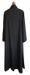 Picture of Vatican fabric cassock with covered buttons and double hidden pockets - Black