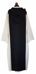 Picture of Cistercian Priestly ivory white Alb with black Scapular Polyester Liturgical Tunic