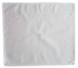Picture of Liturgical Lavabo Towel Manuterges embroidered Cross Pure Cotton White