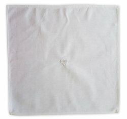 Picture of Corporal Liturgical Altar Linen embroidered Cross Pure Cotton White