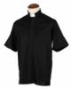 Immagine di Camicia Clergy nera Felisi 1911 No Stiro manica corta poliestere