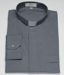Picture of Tab-Collar Clergy Shirt long sleeve Cotton blend Felisi 1911 White Blue Celestial Light Grey Medium Grey Dark Grey Black 