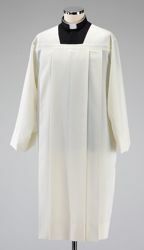 Picture of Liturgical Alb Roman Collar Cotton blend priestly Tunic Felisi 1911 Ivory White 