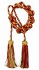 Picture of Gold & colors Cincture Solomon knot 1 tassel Felisi 1911