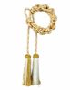 Picture of Gold & colors Cincture Solomon knot 1 tassel Felisi 1911