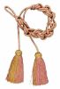 Picture of Gold & colors Cincture Solomon knot 1 tassel Felisi 1911