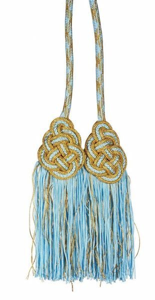Imagen de Cíngulo sacerdotal medalla oro y colores Felisi 1911 