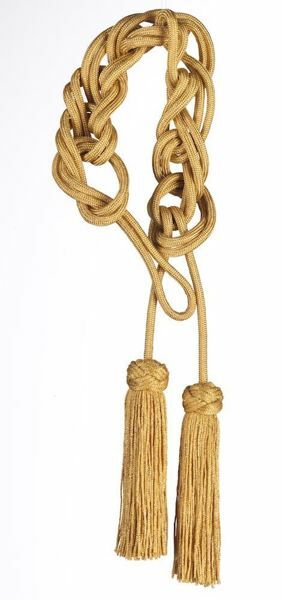 Immagine di Cingolo nodo Salomone Tripolino misto Cotone Felisi 1911 Oro