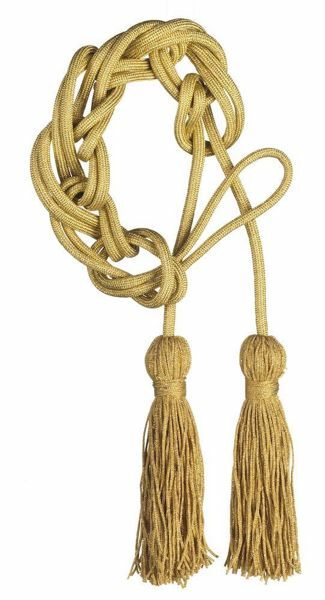 Picture of Small Cincture Gold 1 Tripolin Knot Tassel Cotton blend Felisi 1911 Gold