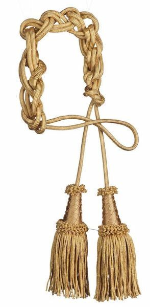 Picture of Cincture Tripolin Knot 2 Tassels Acetate and Polyester Felisi 1911 Gold 