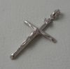 Imagen de Crucifijo moderno plata 925 para hombre mujer