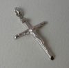 Imagen de Crucifijo moderno plata 925 para hombre mujer