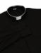Picture of Clergy Shirt Full Banded Roman Collar long sleeve pure Cotton Felisi 1911 Black 