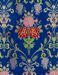 Picture of Flowery Lampas (Lampasso) Garden H. cm 160 (63 inch) Lurex Fabric Red Black White Asbestos Blue for liturgical Vestments