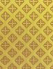 Imagen de Tejido Drape Cuces Rombos amarillo oro H. 160 cm poliéster y viscosa