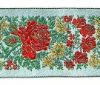 Picture of Liturgical Galloon trim Lamé flowers H. 5 cm (2,0 inch)