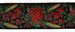 Immagine di Gallone nastro Spighe di Grano H. cm 7,5 (2,95 inch) puro Poliestere Rosso Celeste Viola Verde Avorio Nero Bianco Blu Azzurro