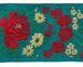 Picture of Galloon Lamé flowers H. cm 10 (3,9 inch) Pure Polyester Fabric Red Celestial Violet Green Flag Ivory Black White Asbestos Blue Trim Orphrey Banding for liturgical Vestments 