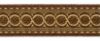 Imagen de Galón oro antiguo liserè Círculo H. 3,5 cm para ornamentos litúrgicos