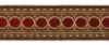 Imagen de Galón oro antiguo liserè Círculo H. 3,5 cm para ornamentos litúrgicos