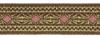 Immagine di Gallone oro antico liserè Rombi H. 3,5 cm per paramenti sacri