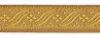 Immagine di Gallone liturgico in oro antico per arredo H. 3 cm