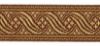 Immagine di Gallone liturgico in oro antico per arredo H. 4 cm