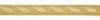 Immagine di Gallone liturgico Colonna oro H. 4 cm