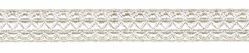 Picture of Galloon silver Meander H. cm 1,5 (0,6 inch) Cotton blend Fabric Trim Orphrey Banding for liturgical Vestments 