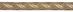 Imagen de Galón Columna Trébol cuatro hojas H. cm 4 (1,6 inch) Tejido en hilo metálico alto contenido Oro Burdeos para Vestiduras litúrgicas