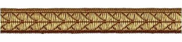 Picture of Antique gold Galloon Palm Trees H. 1,5 cm (0,6 inch)