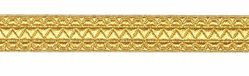 Picture of Galloon gold Meander H. cm 1,5 (0,6 inch) Cotton blend Fabric Trim Orphrey Banding for liturgical Vestments 